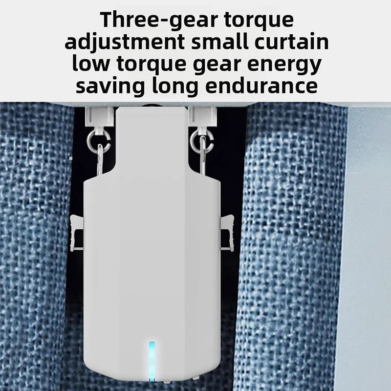Smart Electric Curtain Robot Track Motor Remote Control Home Electric Drive Track Rod Automatic Curtain Opener Curtain Motor Vue