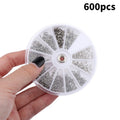 600pcs/set Universal Micro Glasses Sunglass Watch Spectacles Screws Nuts Screwdriver Repair Parts Kits Tool Box Vue 600pcs