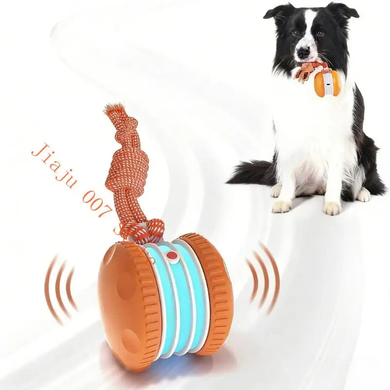 OOTDTY Rechargeable Interactive Rolling Ball Dog Toy Interactive Dog Toy Vue