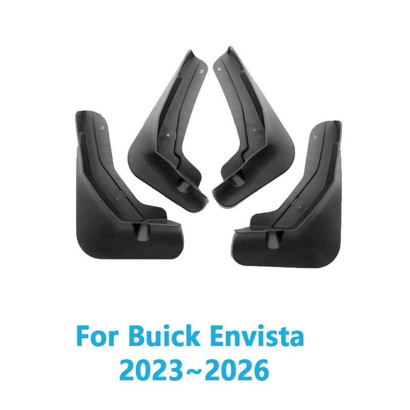 4PCS For Buick Envista 2023 2024 2025 2026 Car Fender Mudguards Anti-splash Flap Front Rear Mud Guard Mudflap Tools Accessories Vue 4pcs