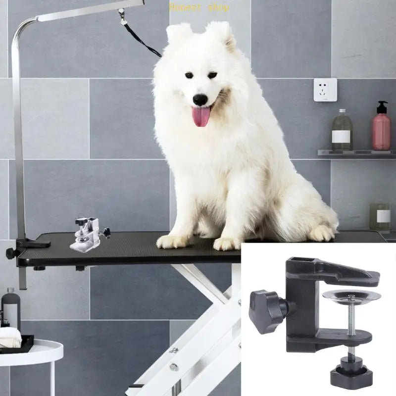 Metal Arm Clamp for Dog Grooming Tables | Easy Adjustment Grooming Table Clamp Vue