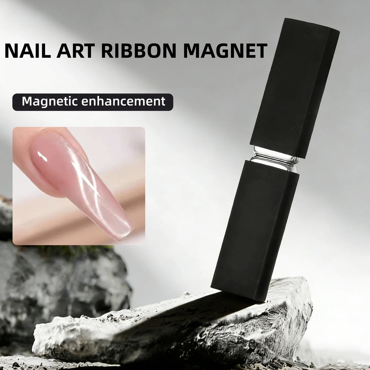 2Pcs Nail Cat Magnet Stick for Glass Bead Cat Magnetic Gel Nail Polish Nail Art Manicure Tools DIY Salon Manicure Accessories Vue