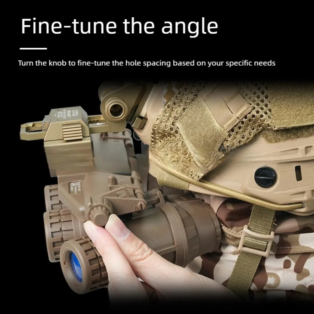 GPNVG18 Four-barrel Four-eye Night Vision Device Model, Military Fan Tactical Helmet Accessories COS Props Vue