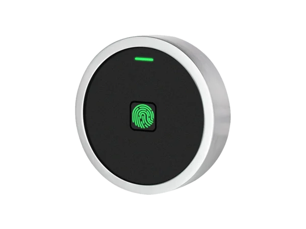 Metal Anti-hit Mini Biometrics Fingerprint Access Control IP66 Waterproof Mini Easy Access Control Keypad RFID Card Reader SF7 Vue Circular SF7