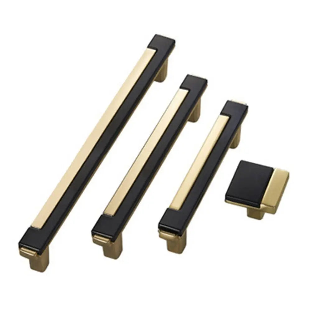 Gold Chrome Fashion Wardrobe Home Improvement Kitchen Drawer Handles Furniture Hardware Door Pulls Cabinet Knobs Vue