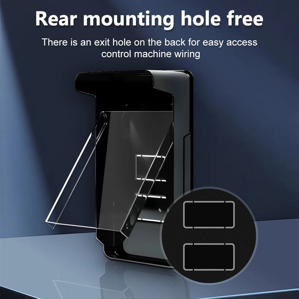 Outdoor Rain-Proof Cover for Access Control System Facial Recognition Device Door Intercom Rain Protection Waterproof Sunshade Vue