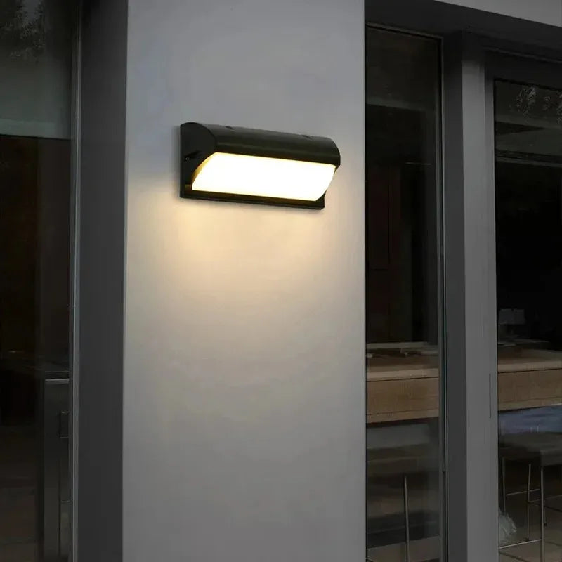 LED Motion Sensor Outdoor Wall Light – Retro 24W Lamp Motion Sensor Wall Light Vue