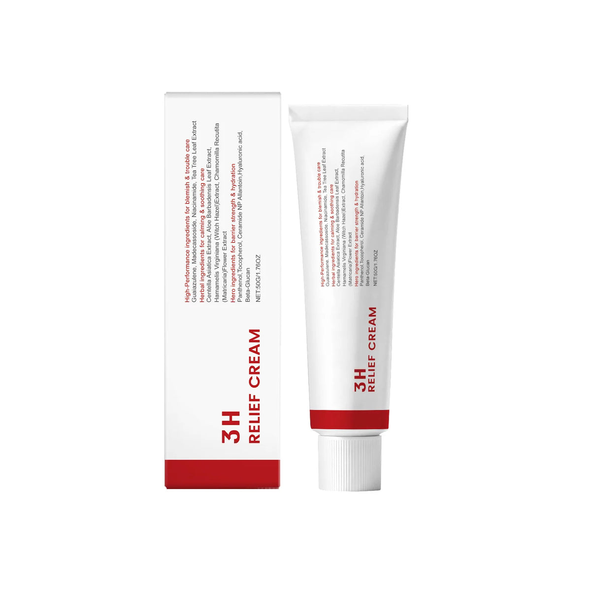 Centella Asiatica Moisturizing Cream - Lightweight & Hydrating, Facial Moisture Replenishment, Daily Face Moisturizer Vue 50g