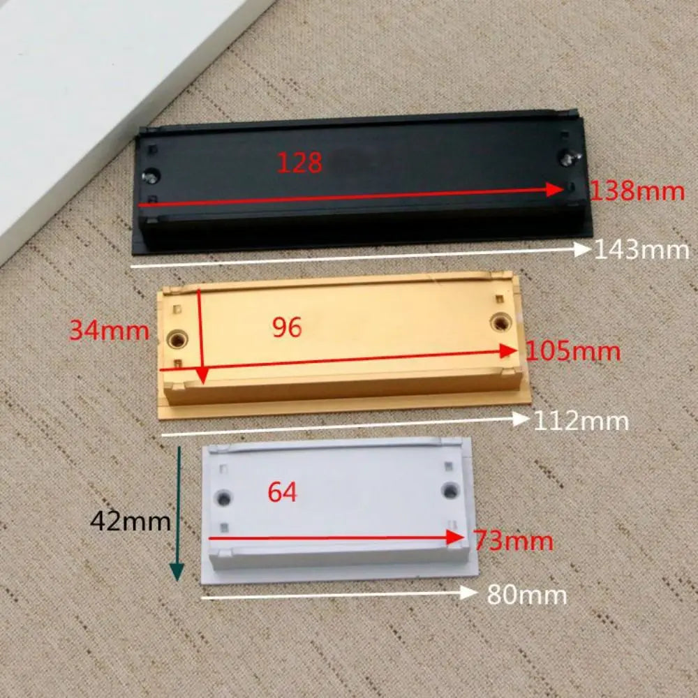 Finger Pulls Drawer Accessory for Sliding Door Furniture Knobs Door Handles Barn Door Handles Cabinet Pulls Finger Flush Pulls Vue