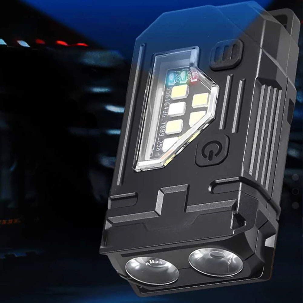 LED SMD Mini Rechargeable Pocket Flashlight – Magnetic Base Rechargeable Flashlight Vue