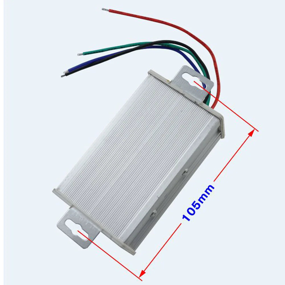 9-60V DC Motor Speed Controller 20A 25KHZ PWM DC Motor Forward and Reverse Control Switch 1-100 Adjustable Motor Speed Governor Vue