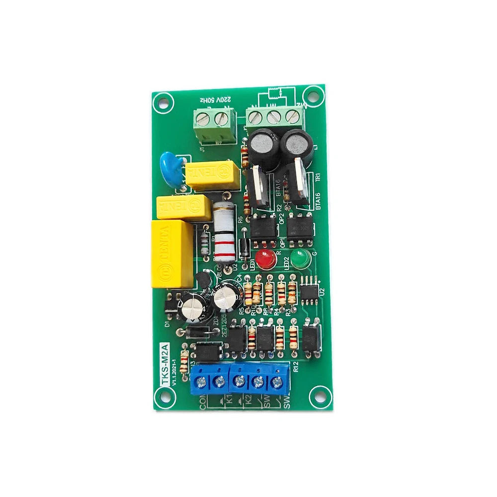 AC220V Motor Controller Motor Forward and Reverse Control Board with Limit Iinterface Drive Module Liftin Motor SCR Output Vue