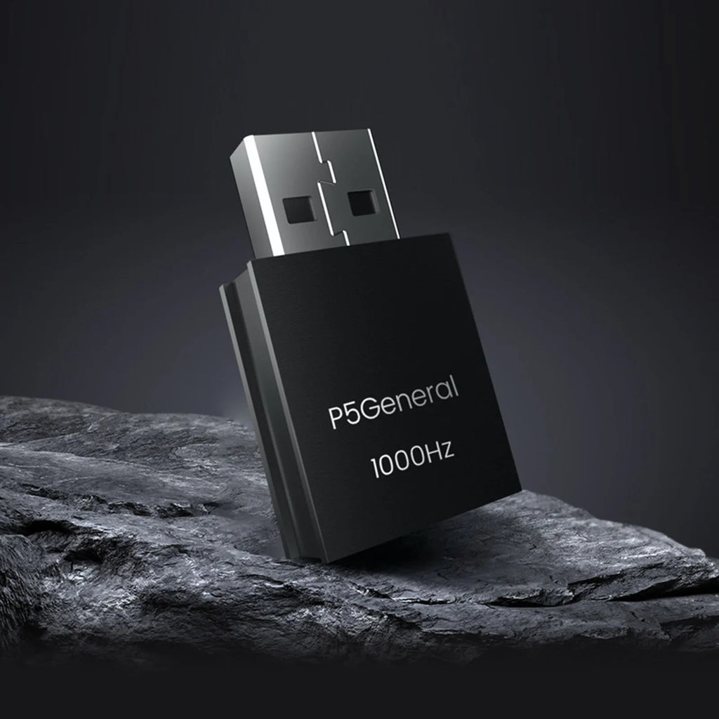 P5General Game Converter USB Adapter 1000Hz Ultra-Low Lag Plug-and-Play Controller Converter for Raspberry Pi Keyboard and More Vue