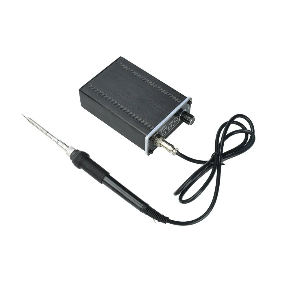 T12 Digital Soldering Station 75W Mini Portable Welding Iron Station Adjustable Temp 180-480℃ Auto Sleep Shutdown Soldering Tool Vue