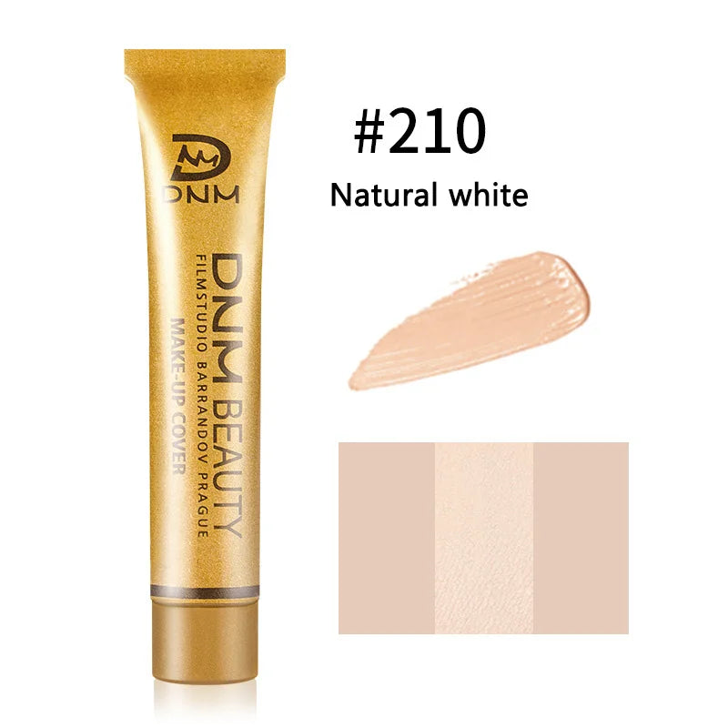 Full Skin Concealer Foundation Cream Face Professional Blemish Cover Dark Spot Tattoo Contour Makeup Liquid Concealer Cosmetic Vue