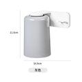 Magnetic Suction Toothbrush Cup Holder Wall Mounted No Drilling Toothbrush Storage Rack Bathroom Accessories Vue gray