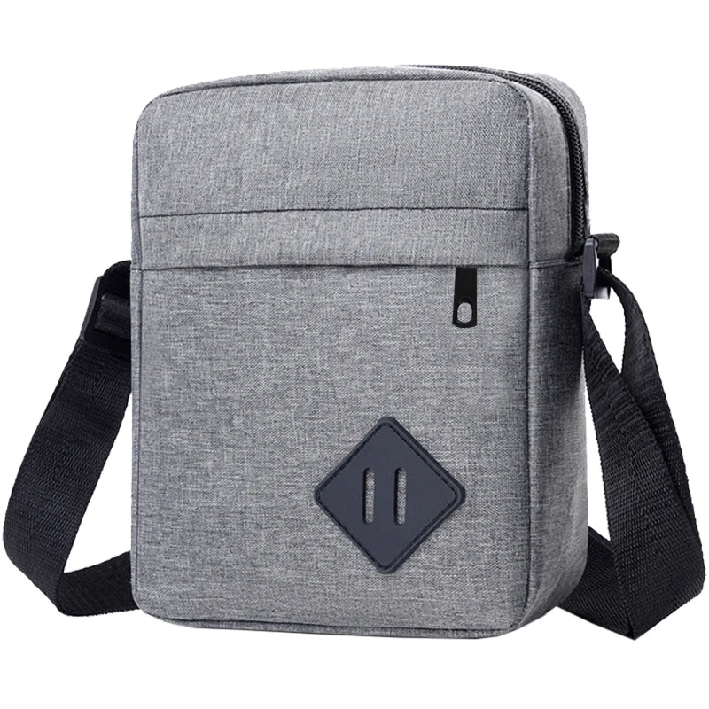 Trendy Stylish Multi-color Crossbody Bag Adjustable-strap Lightweight