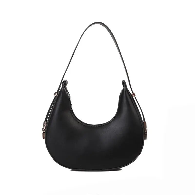 Fashion Design PU Leather Hobo Shoulder Bag Women Small Clutch Handbag Purse Female Underarm Bag Travel Totes Vue