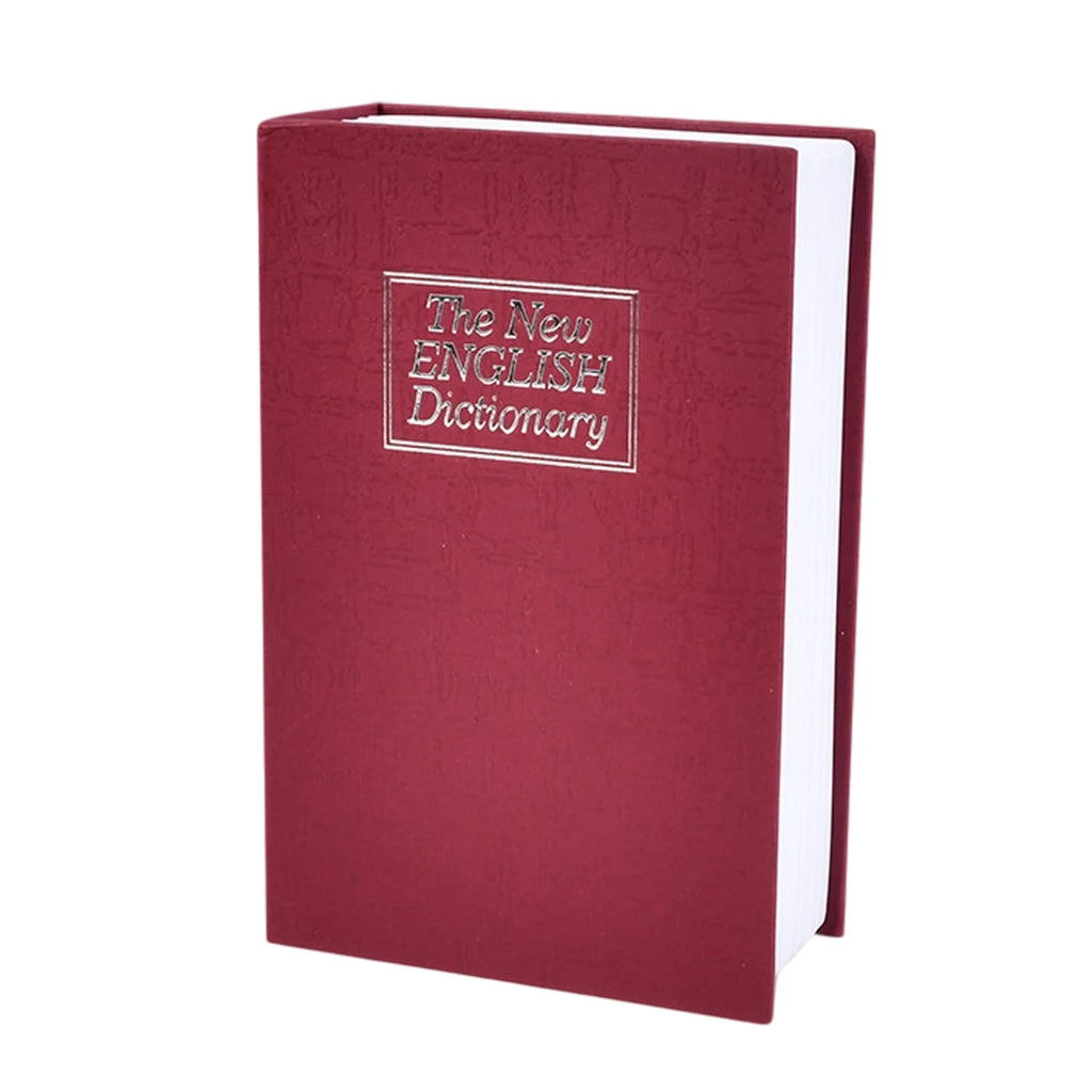 Diversion Book Safe with Combination Lock | Hidden Storage Box Diversion Book Safe Vue RED L China Mainland