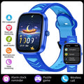 Children Boys Girls Present Smart Watch Ftiness Tracker Bluetooth Call Smart Watch Men Women Kids Watch Pedometer Waterproof Vue blue