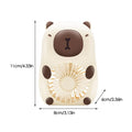 3-Speed USB Rechargeable Lanyard Fan, Portable Handheld Personal Cooling Fan for Home Office Outdoor, Lightweight & Quiet Vue A