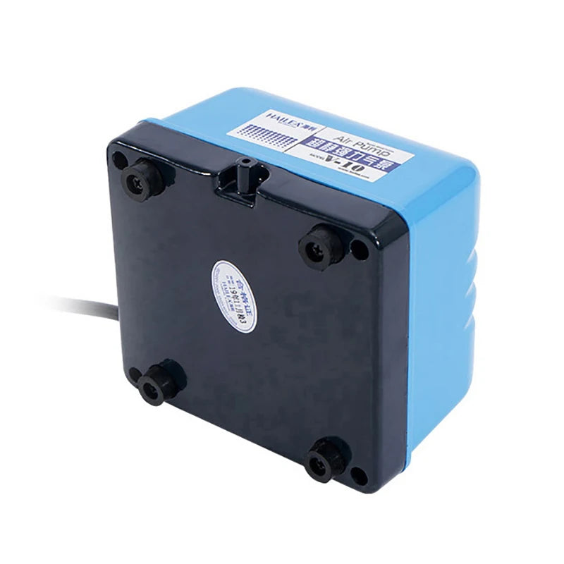 Hailea V10/V20/V30/V60 Quiet Aquarium Oxygenation Pump Fish Tank Oxygen Air Pump Fish Pond Aerator Hydroponics Air Compressor Vue