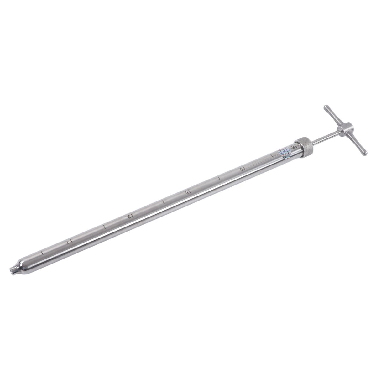 Liquid Sampler 304 Stainless Steel Clear Scale Easy to Clean Soil Sample Probe for Medicine Food Soil Sampler Probe Vue
