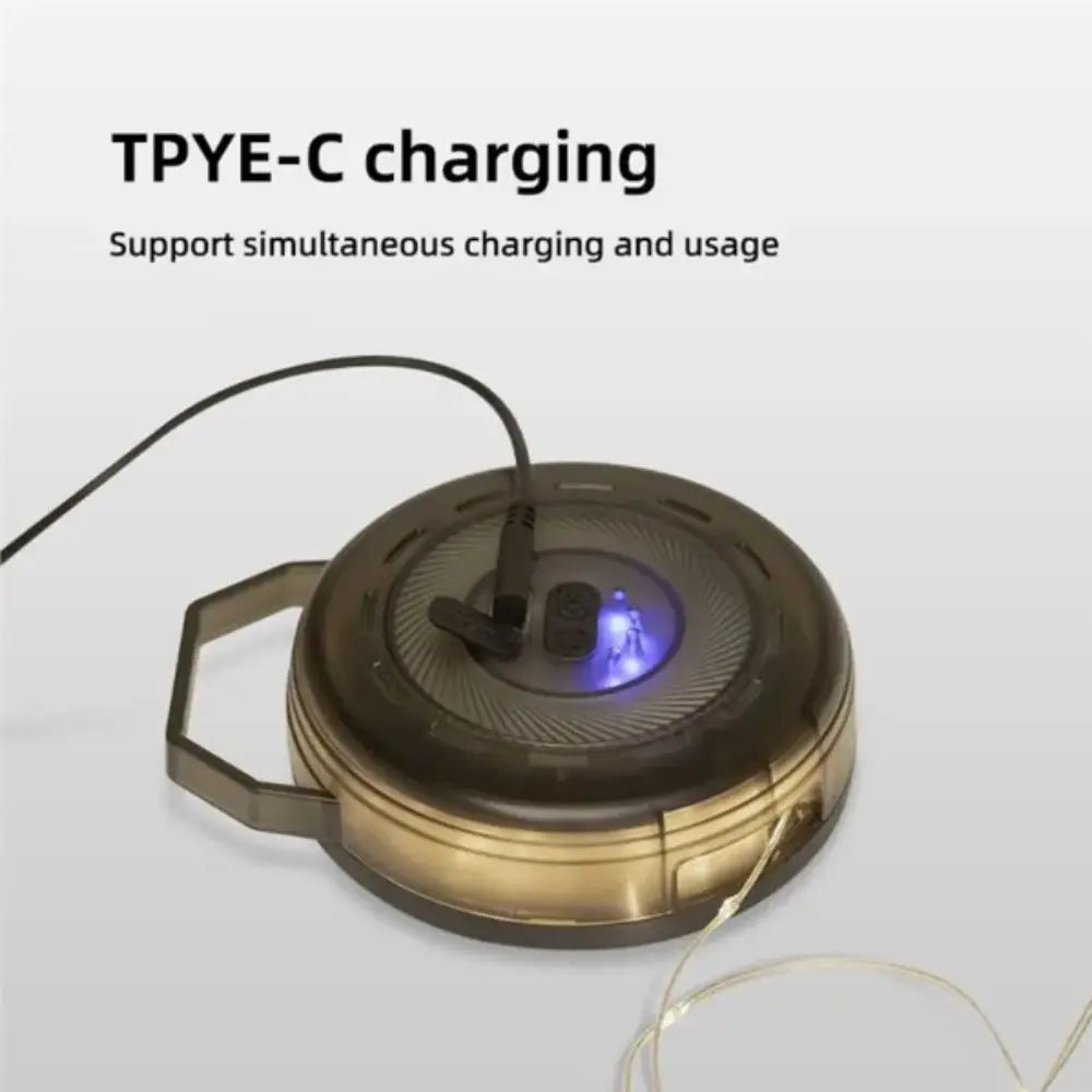 LED Light Tent Light Light String Light Strip LED Outdoor Tape Measure Lamp Hand Crank Power Storage System Hand Crank Storage Vue
