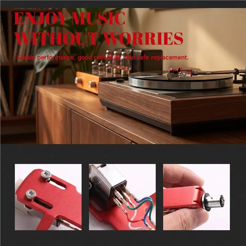 Hot-For TN-200/For TN280/For TN-300 Compatible Turnable Cartridge Straight Arm Headshell AT-3600L W Vue