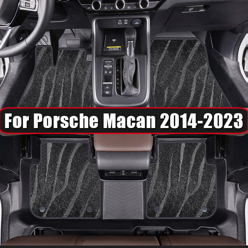 TPE Premium Car Special Floor Mat For Porsche Macan 2014-2023 Carpet Floor For Car interior Decor Styling Ideas Accessories Vue