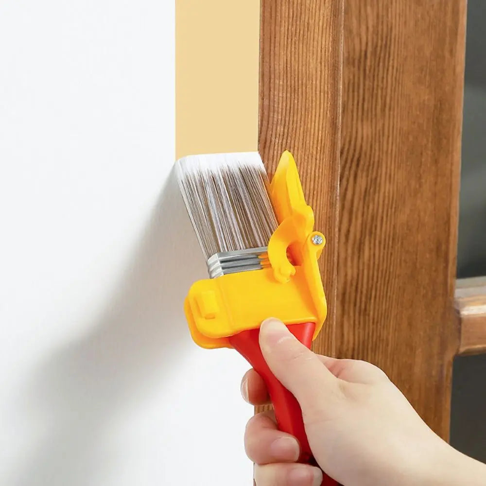 Adjustable Edging Color Separation Brush Soft Bristle Extension Pole Paint Brush PET Profesional Wall Brushing Tools Ceiling Vue