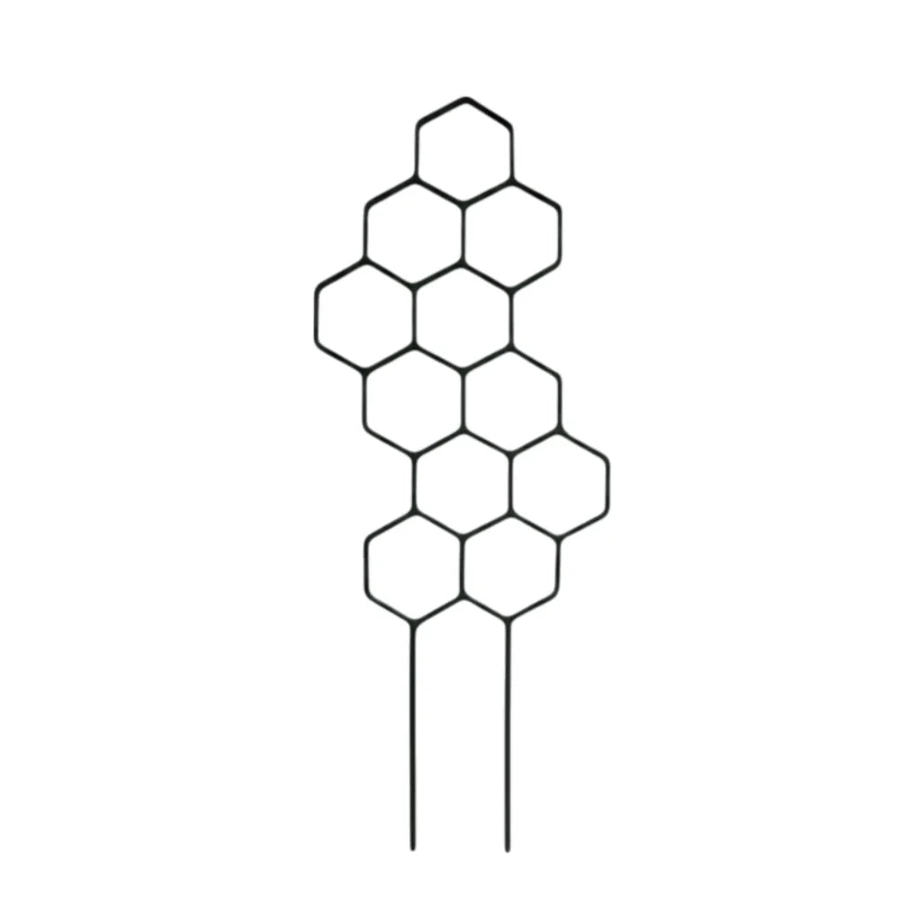 Honeycomb Design Plant Trellis Rustproof Plastic Garden Climbing
