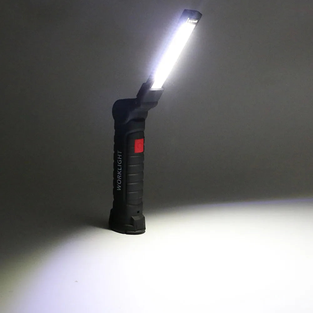 COB LED Dimmable Work Light USB Rechargeable Flashlight Magnet LED Work Light Vue
