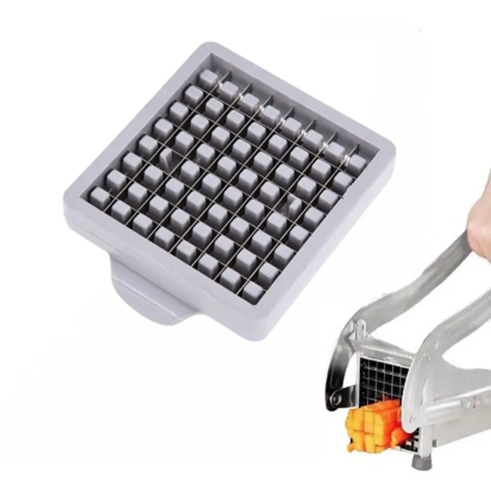 Stainless Steel Manual Potato Cutter Blade 36/64 Hole Square French Fries Slicer Blade Rust-proof Durable Vue
