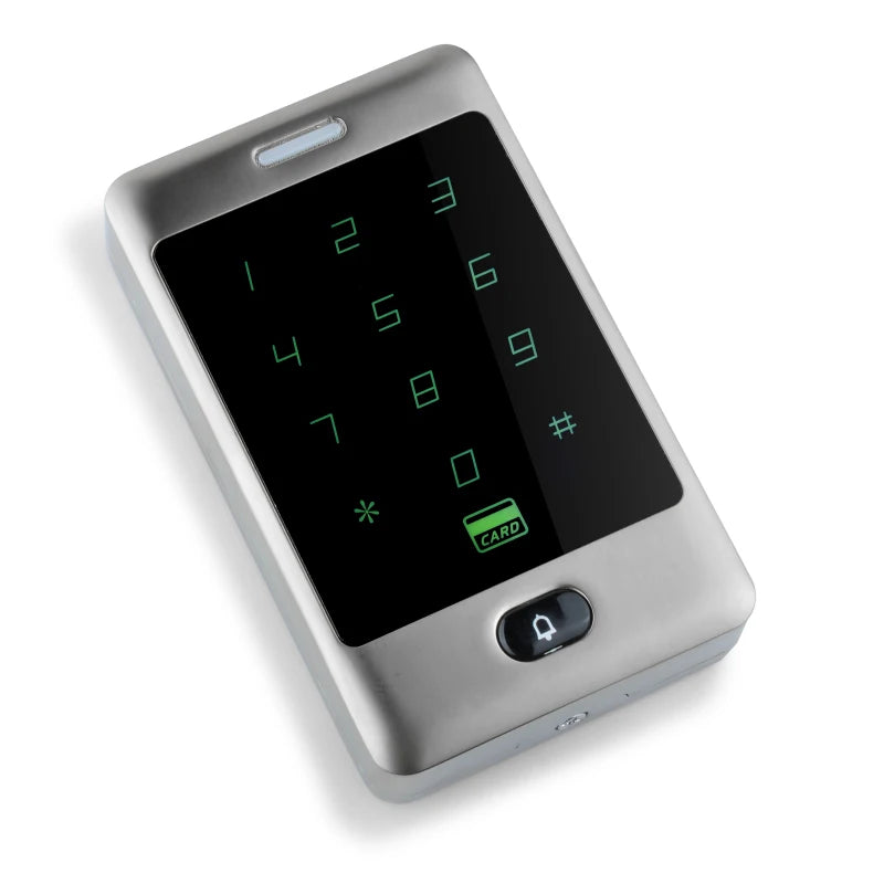 IP65 Waterproof RFID 125Khz Metal Touch Keypad Wiegand Card Reader Vue Default Title