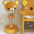 Kawaii Rilakkuma Desk Lamp Anime Cartoon Cute Student Desktop Decorative Light Girl's Gifts Toys Vue A2