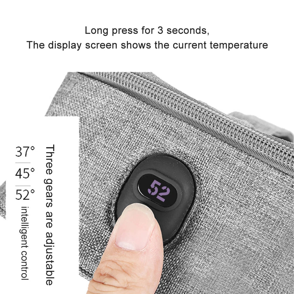 USB Rechargeable Food Heater Warmer Portable Electric Lunch Bag Insulated Lunch Bag Reusable for Youth Kid Boys Girls Teen Adult Vue