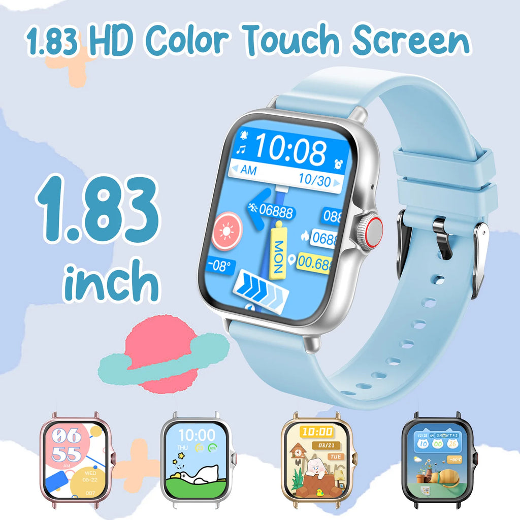 Children's Smartwatch 1.83'' inch HD Display Photo Album Watch Faces Educational Fun Games Alarm Reminders Boys and Girls Gifts Vue