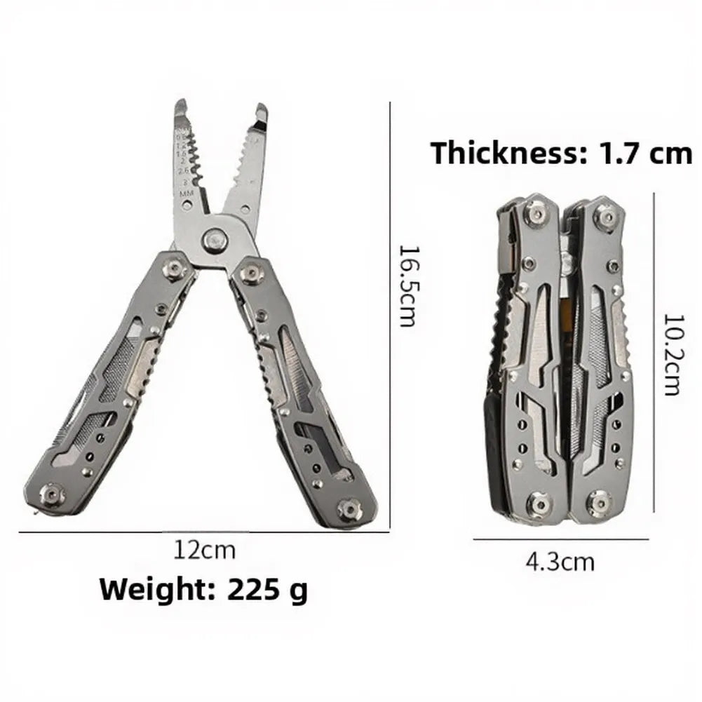 Multifunctional Folding Pliers – Grip, Twist & Cut Multitool Multitool Pliers Vue