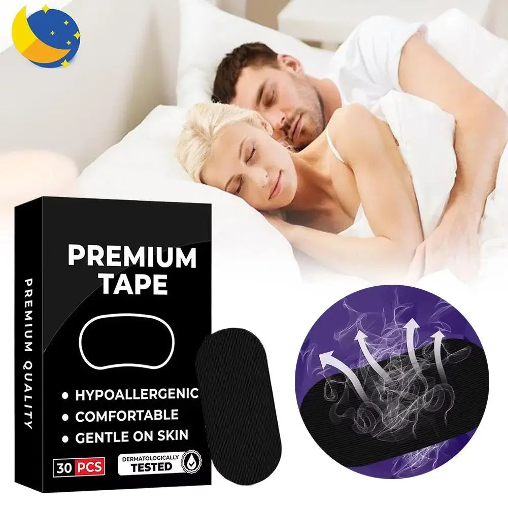 Elastic Sleep Tape Snoring Stop Glue Open Mouth Breath Correction