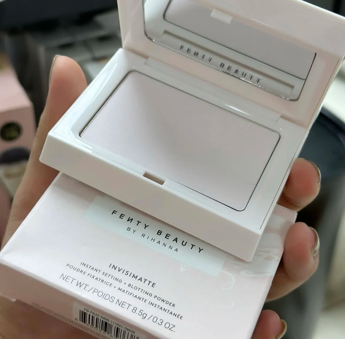 8.5g Original FentyBeauty Transparent Setting Makeup Powder Whiten Oil Control Matte Invisimatte Instant Setting Blotting Powder Vue