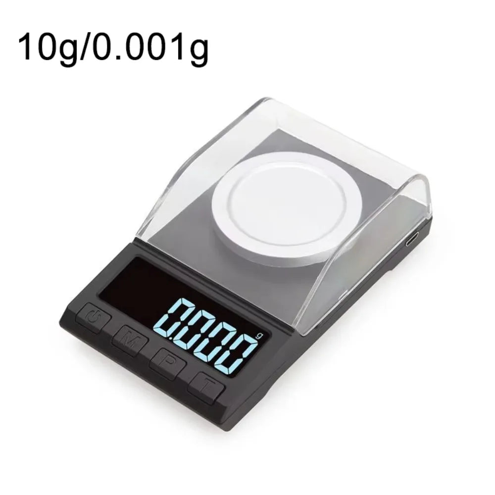 200g/100g/50g/20g/10g 0.001g Precision Digital Scale High Precision Portable Electronic Balance Scale Durable Dustproof Vue