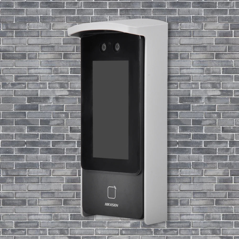 Hik 4.3 inch Sun Shell Rainproof Cover for Face Recognition Access Control Machine Device Waterproof Case Rain Protector Shield Vue