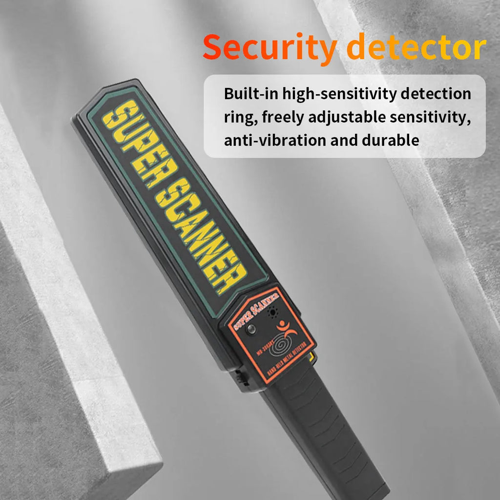 Safe Checking Metal Detector Handheld Metal Detection Gold Finder Portable Scanner Depth Wall Detector Security Inspection Devic Vue