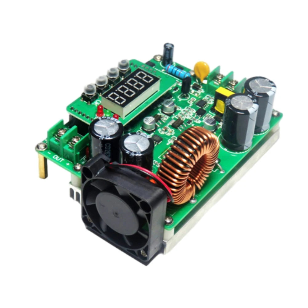 DKP6012 CNC Adjustable Buck Voltage Regulator Constant Current Power Supply Module Digital Display Programmable Lithium Charger Vue