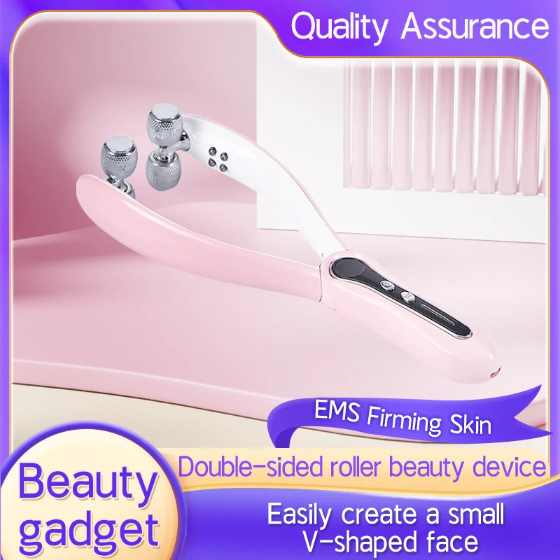 Facial beauty device Facial Massager Y Facial Lift Massager Chin Lifter Home beauty device Micro Electric Roller Vue