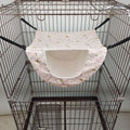 Breathable Cat Cage Hammock Sleeping House Adjustable Lanyard Kitten Swing Bed Thicken Cozy Cat Hanging Bed Cat Cage Accessories Vue Style 2