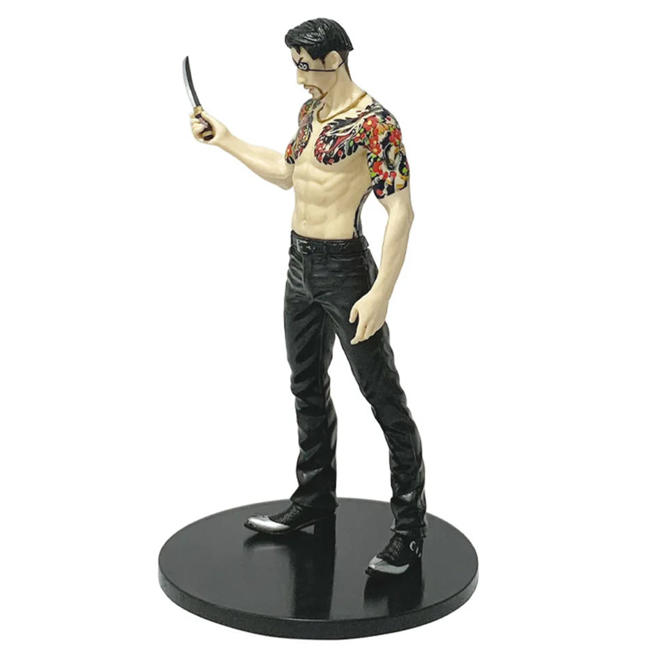 Ready Stock 17cm YAKUZA Peripheral Figure Goro Majima Action Figures Figurine PVC Collection Model Toys Gifts Vue