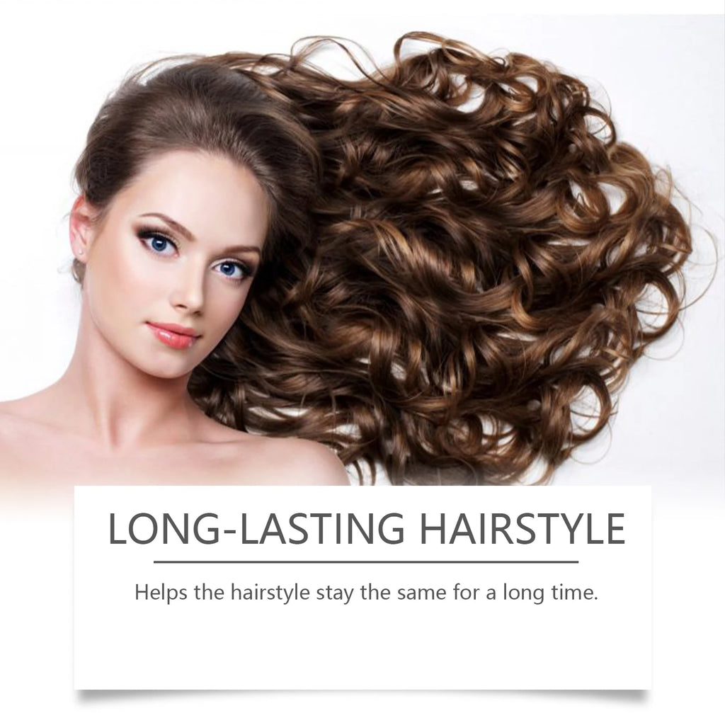 Coconut Oil Hair Curling Cream Curl Enhancer Booster Moisturize Soften Defining Curls Anti-Frizz Elastin Fluffy Styling Hair Wax Vue