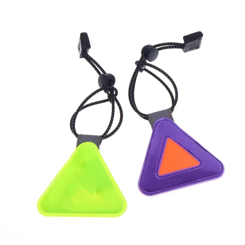 Reflective Triangle Patch for Night Riding Visibility and Safety Vue